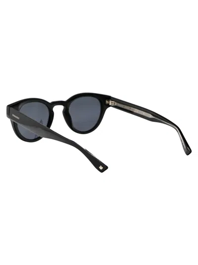 Shop Dsquared2 D2 0077/s Sunglasses In 807ir Black