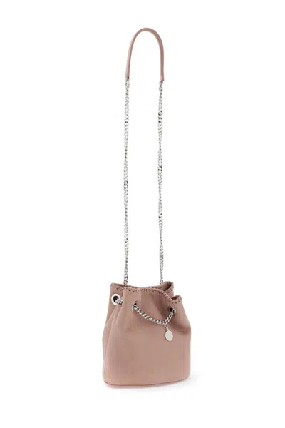 Shop Stella Mccartney Falabella Bucket Bag In Pink (pink)