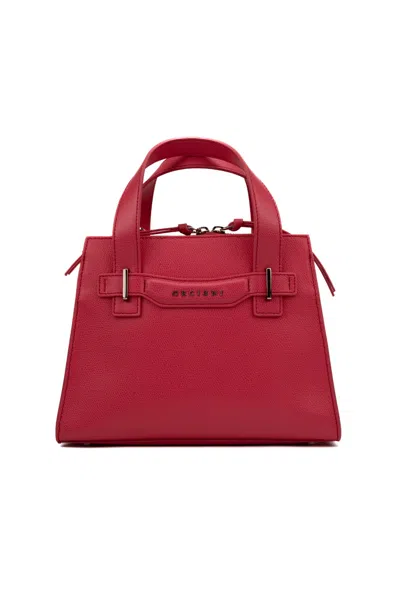 Shop Orciani Posh Premium Small Bag In Rosa