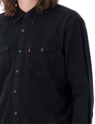 Shop Levi's Barstow Western Shirt In Black Wash