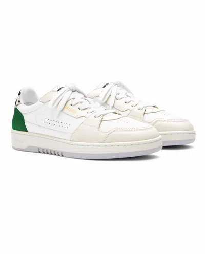 Axel Arigato White And Beige Dice Lo Sneaker In White