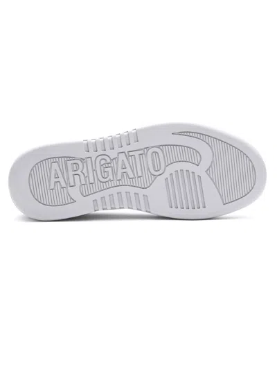 Shop Axel Arigato White And Beige Dice Lo Sneaker