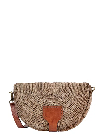 Shop Ibeliv Tiako Shoulder Bag In Brown