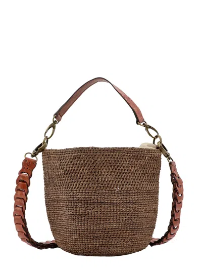 Shop Ibeliv Akama Bucket Bag In Brown