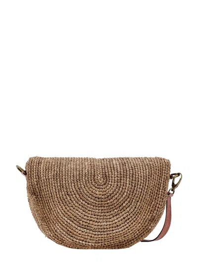 Shop Ibeliv Tiako Shoulder Bag In Brown