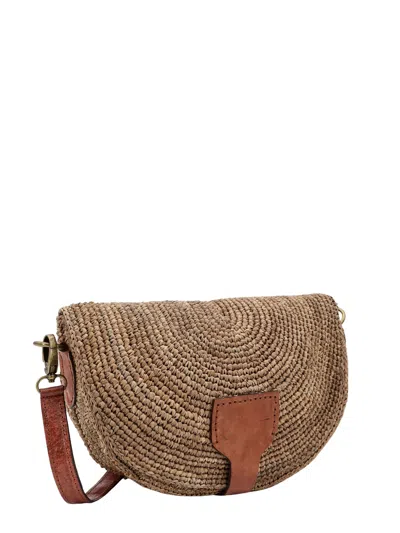 Shop Ibeliv Tiako Shoulder Bag In Brown