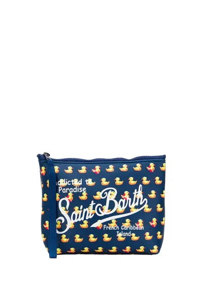 Shop Mc2 Saint Barth Handbag In Blue