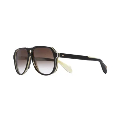 Shop Cutler And Gross 9782 02 Sunglasses In Nero