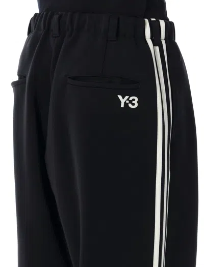 Shop Y-3 3-stripes Track Pant In Black