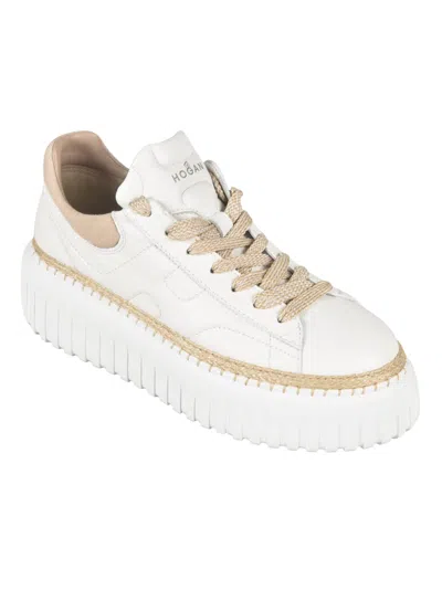 Shop Hogan H659 Sneakers In White