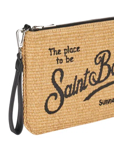 Shop Mc2 Saint Barth Parisienne Straw Bag In Emb