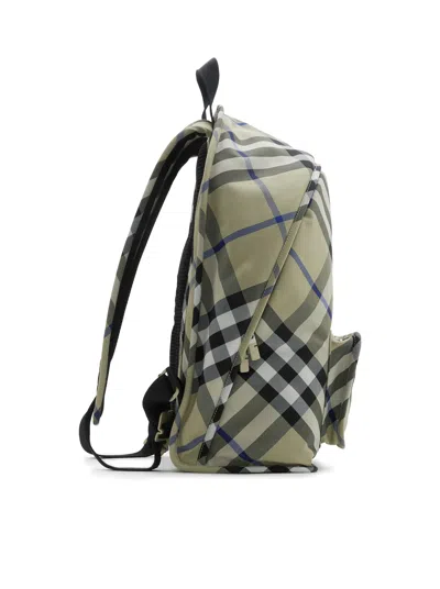 Shop Burberry ml Shield Backpack Sm S21 In Lichen