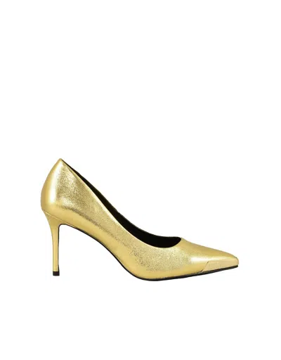 Shop Versace Jeans Couture Womens Gold Shoes
