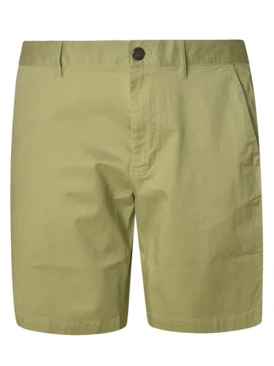 Shop Michael Kors Regular Plain Trouser Shorts In Green