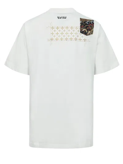 Shop Evisu T-shirts And Polos White