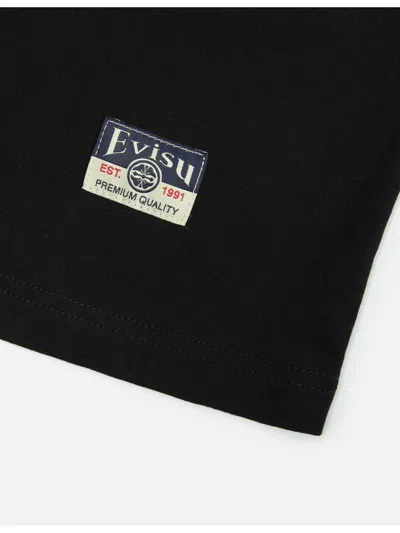 Shop Evisu T-shirts And Polos Black