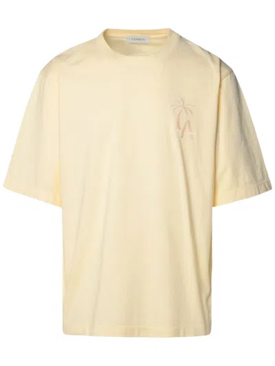 Shop Laneus T-shirts And Polos Beige
