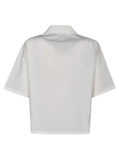 Shop Kenzo Boke Cropped Hawaiian Shirt In White