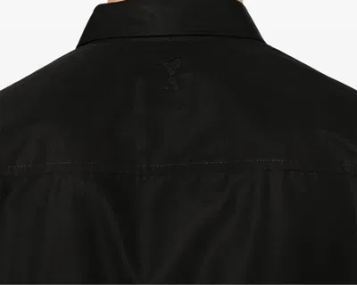 Shop Ami Alexandre Mattiussi Ami Shirts Black