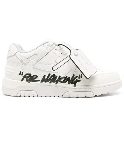 Shop Off-white White Out Of Office For Walking Leather Sneakers