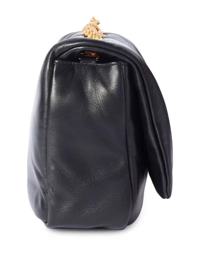 Shop Off-white Black Jitney Nappa Shoulder Bag