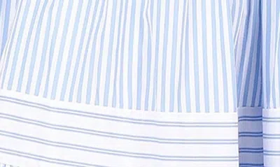 Petal And Pup Petal & Pup Bella Stripe Cotton Maxi Dress In Blue