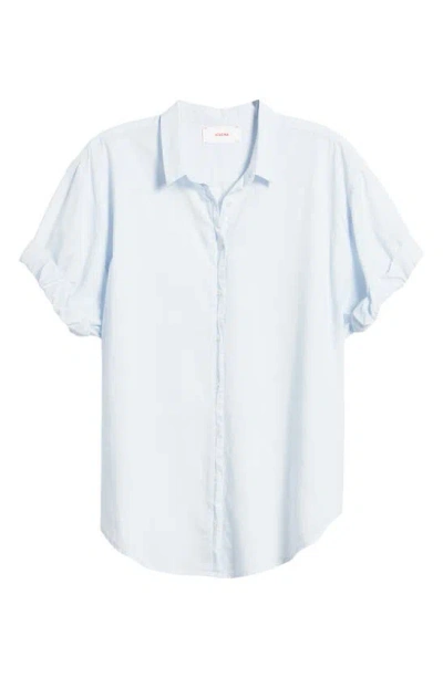 Shop Xirena Channing Cotton Shirt In Skylight