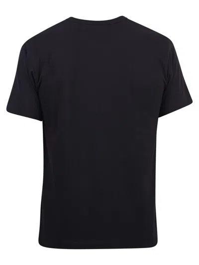 Shop Comme Des Garçons Play T-shirts In Black