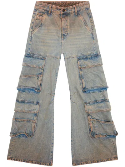 Shop Diesel Straight Jeans 1996 D-sire 0kiai In Blue