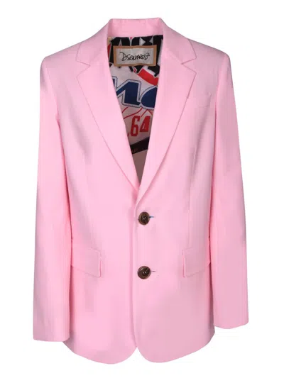 Shop Dsquared2 Jackets In Pink