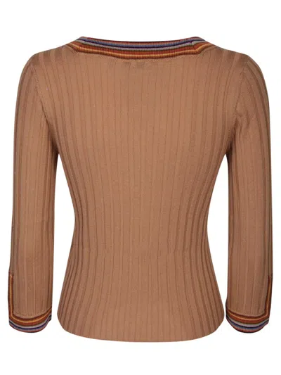 Shop Etro Knitwear In Brown