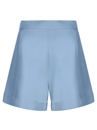Shop Federica Tosi Shorts In Blue