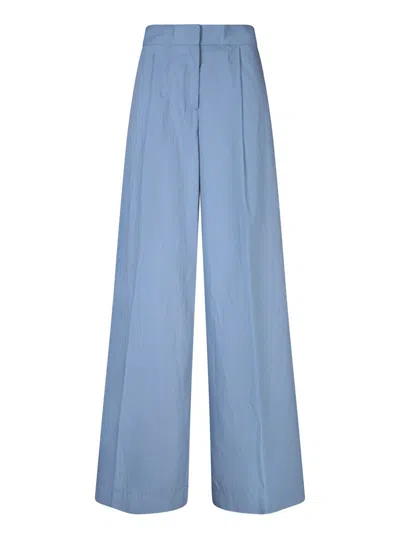 Shop Federica Tosi Trousers In Blue