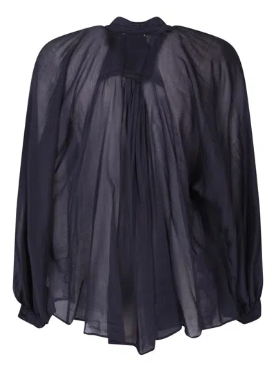 Forte Forte Bohemian Blue Shirt In Blue