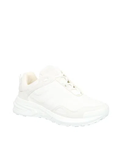 Givenchy Round Toe Laceup Sneakers In White