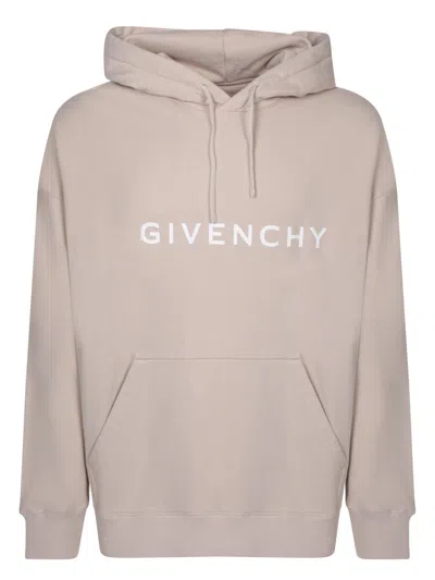 Shop Givenchy Sweatshirts In Beige
