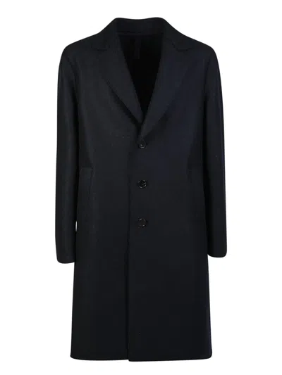 Shop Harris Wharf London Coats In Blue