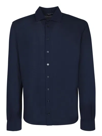 Shop Herno Shirts In Blue