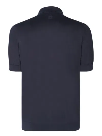 Shop Lardini T-shirts In Blue