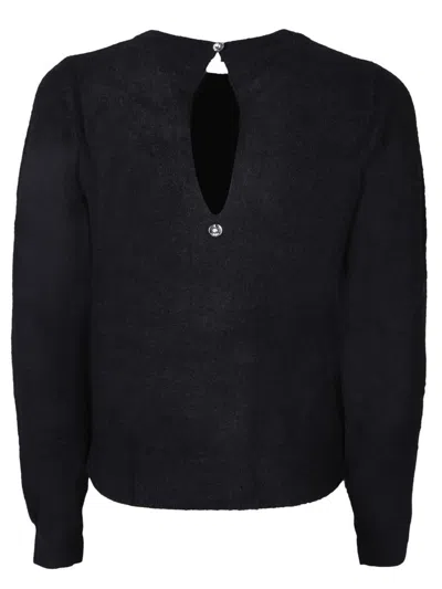 Shop Liu •jo Liu Jo Knitwear In Black