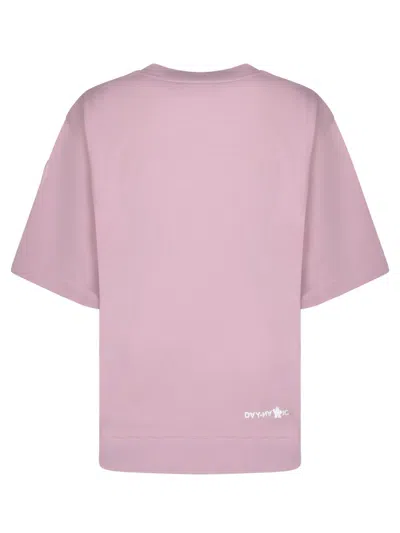 Shop Moncler Grenoble T-shirts In Pink