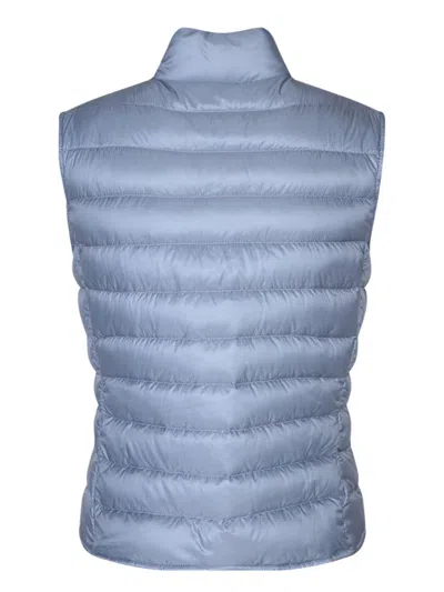 Shop Moncler Vests In Blue