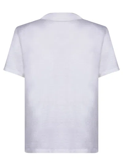 Shop Officine Generale T-shirts In White