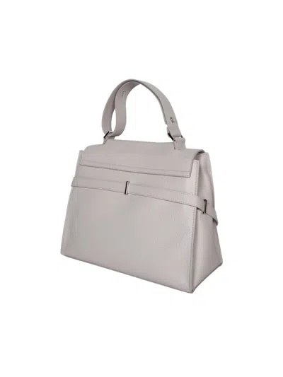 Shop Orciani Bags In Grey