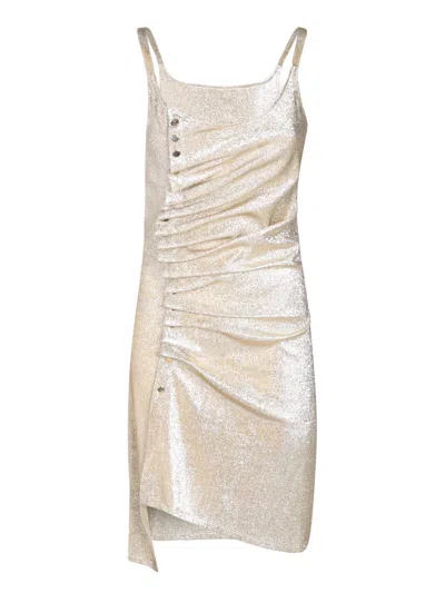 Shop Rabanne Paco  Dresses In Grey