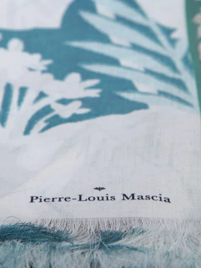 Shop Pierre-louis Mascia Scarves In Blue