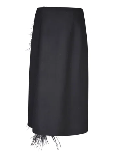 Shop Prada Skirts In Black