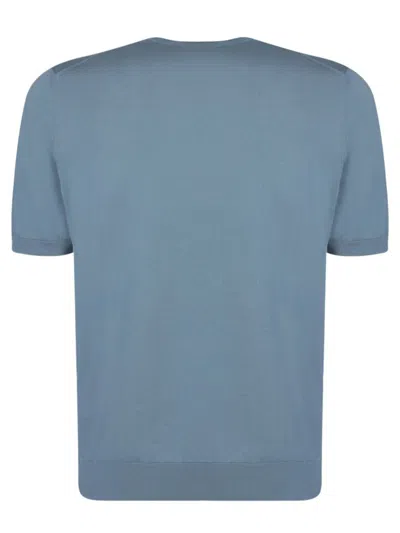 Shop Tagliatore T-shirts In Blue