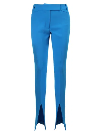 Shop Attico The  Trousers In Blue