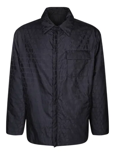 Shop Valentino Shirts In Black